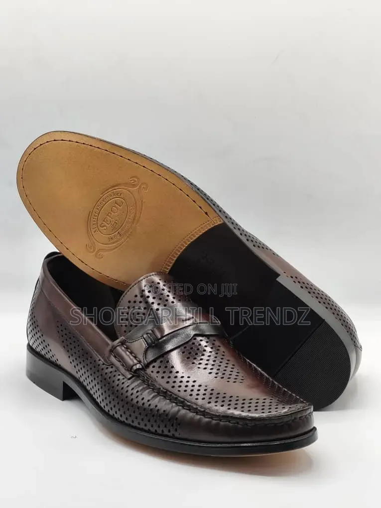 Sf Italian Penny Belt Loafers in 3 Designs