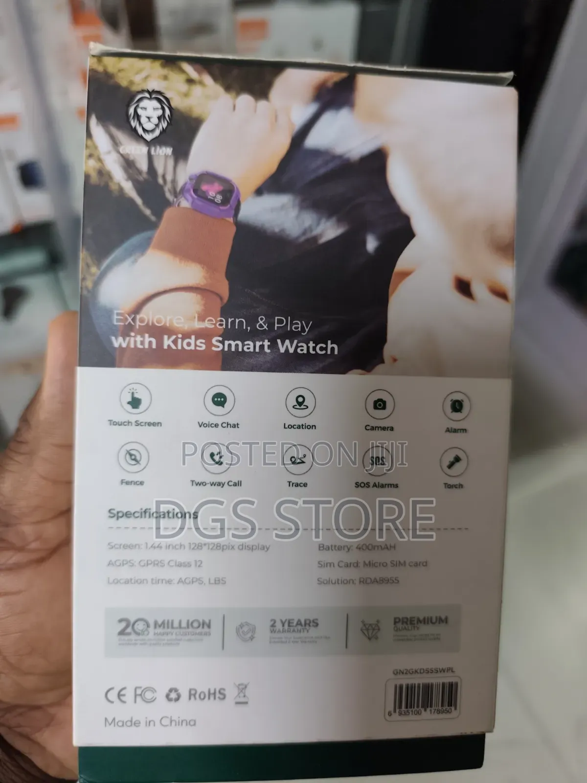 Green Lion 2g Kids Smart Watch Series 5