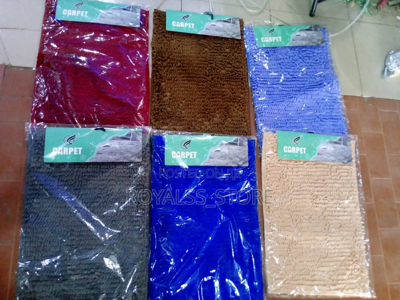 Soft Absorbent Micro Fiber Bathroom Floor Mat Doormats