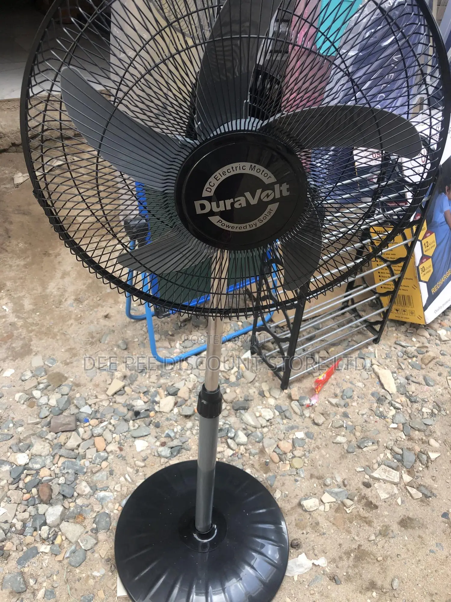 Duravolt 16" Energy Saving Dc/Ac Fan - 18 Watts (Non-Rechargeable)