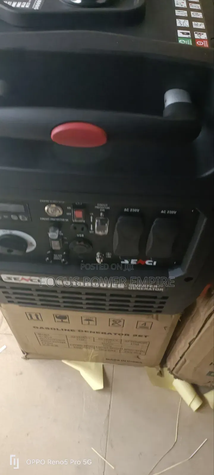 Original 9.5kvasenci Inverterpetrolgen Lowerfuel Consumption