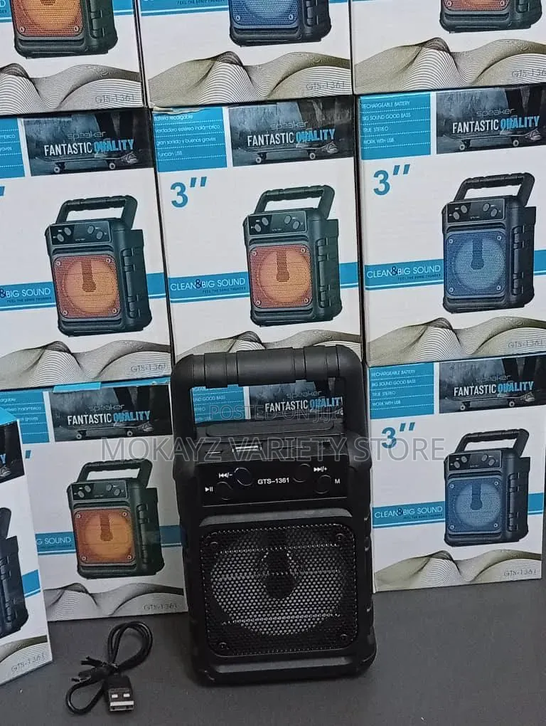 3inch Colourful Light Bluetooth Speaker