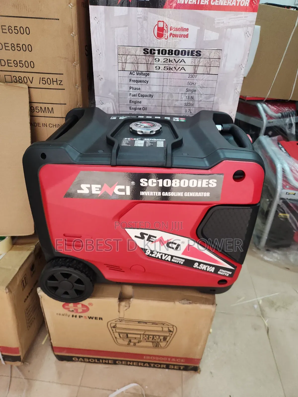 9kva Senci Inverter Generator Set With Remote Control and Warranty