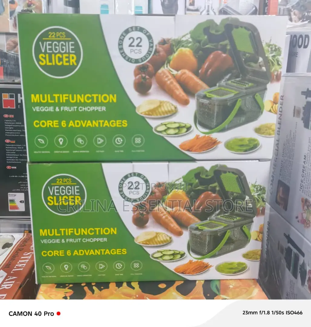 22in1 Set Of Vegetable Slicers