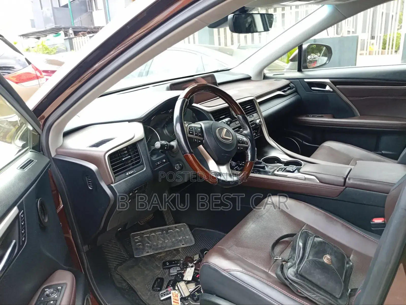 Lexus RX 350 FWD 2017 Brown