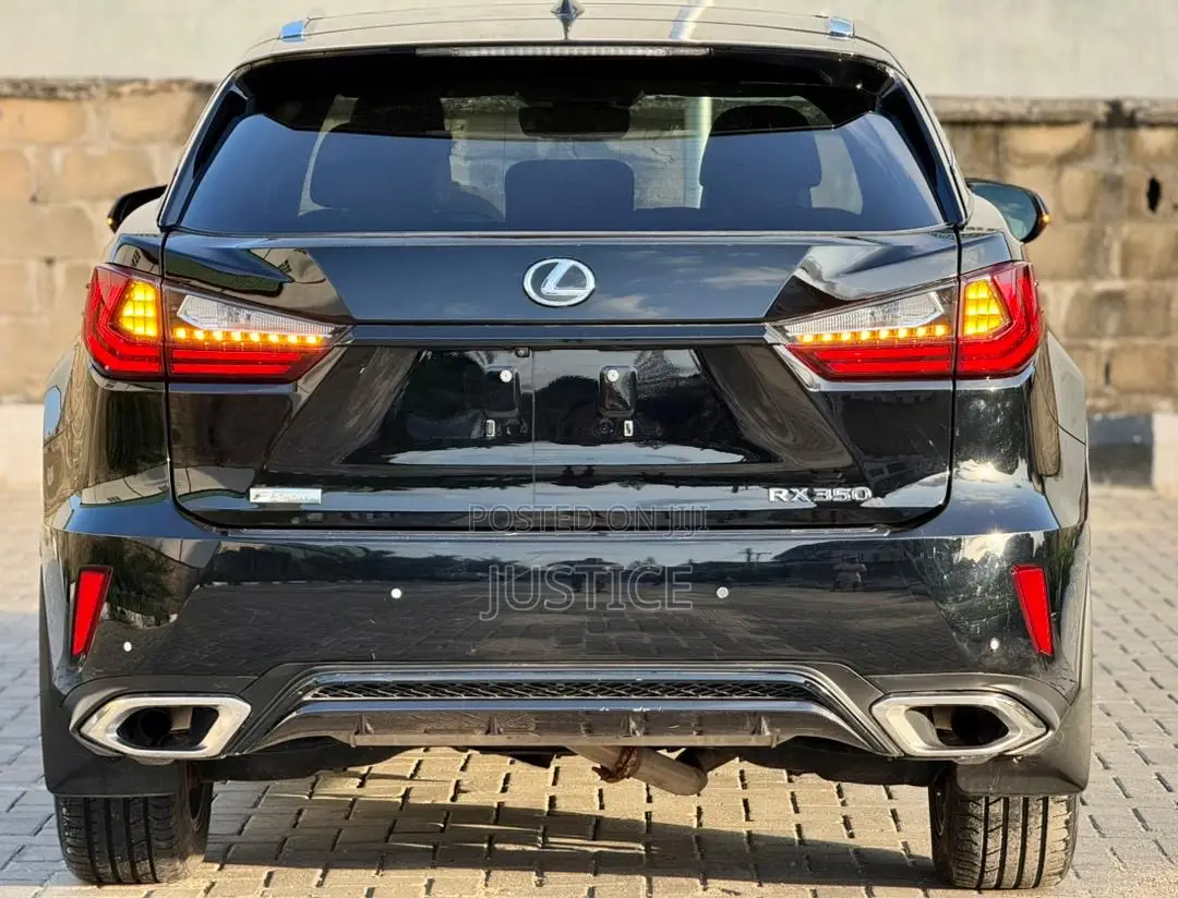 Lexus RX 350 F Sport AWD 2018 Black