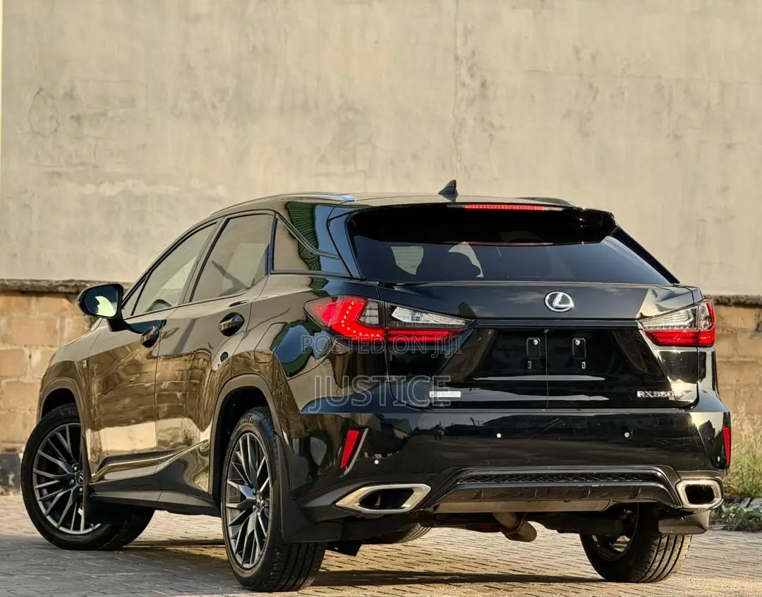 Lexus RX 350 F Sport AWD 2018 Black