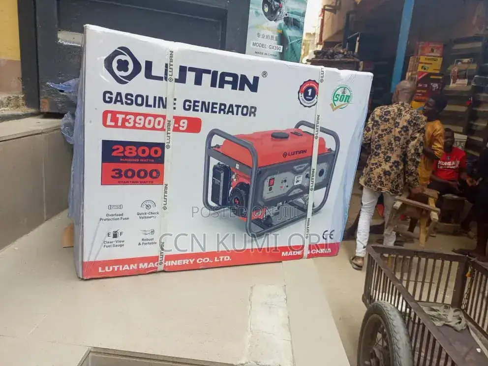 Lutian Lt 3900 N-9 Generator,  Copper Coil, Manual.