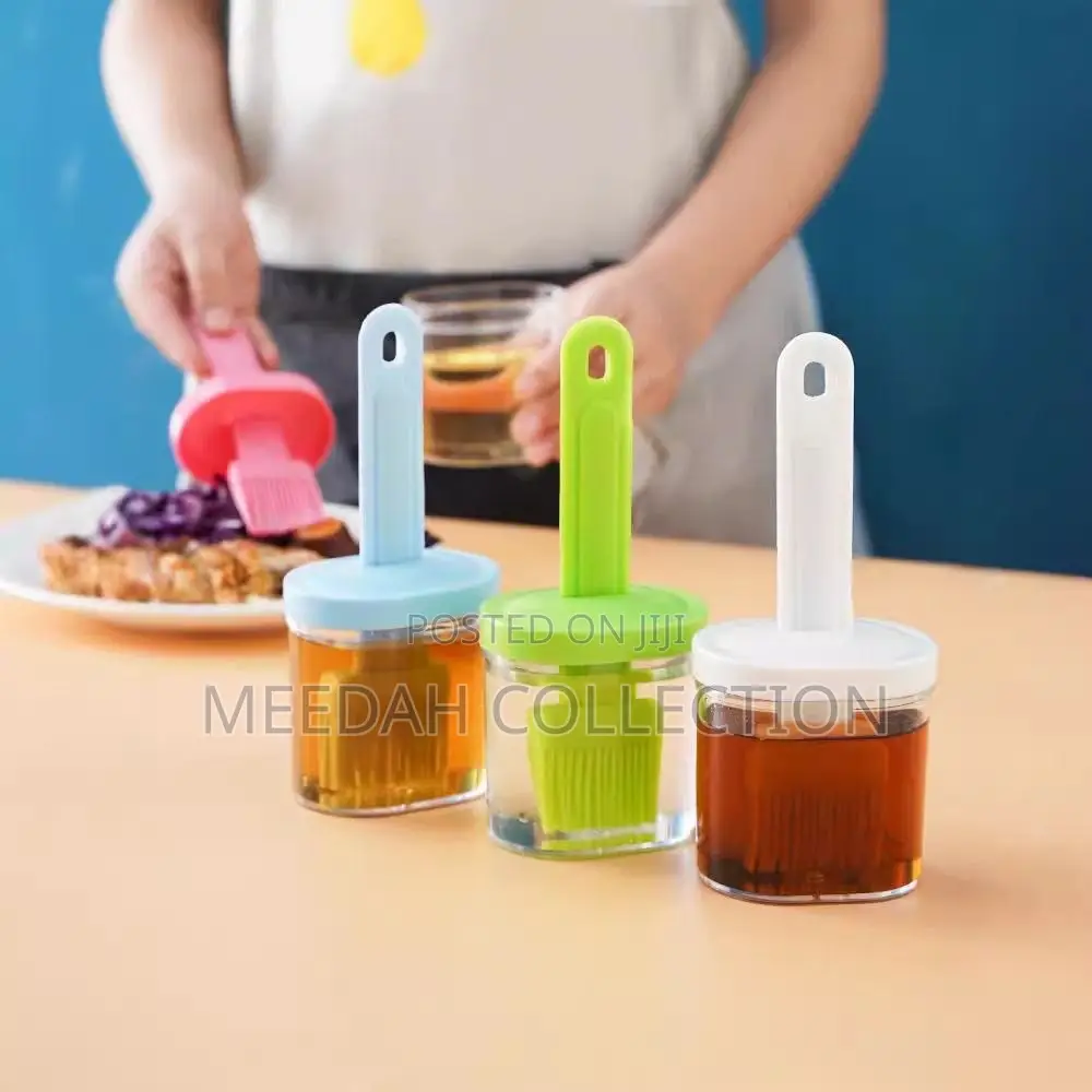 Oil Bottle With Silicone Brush