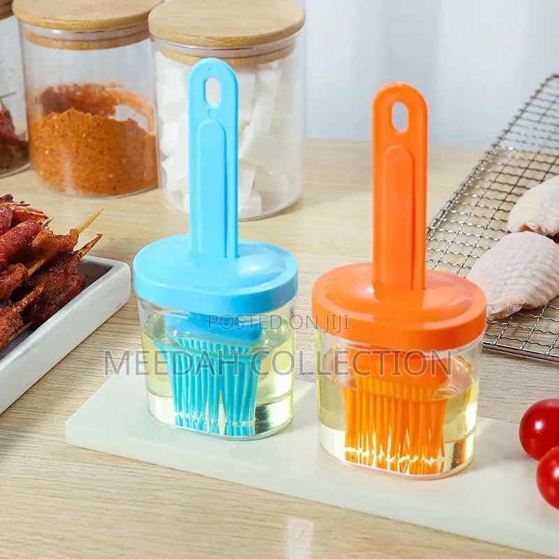 Oil Bottle With Silicone Brush