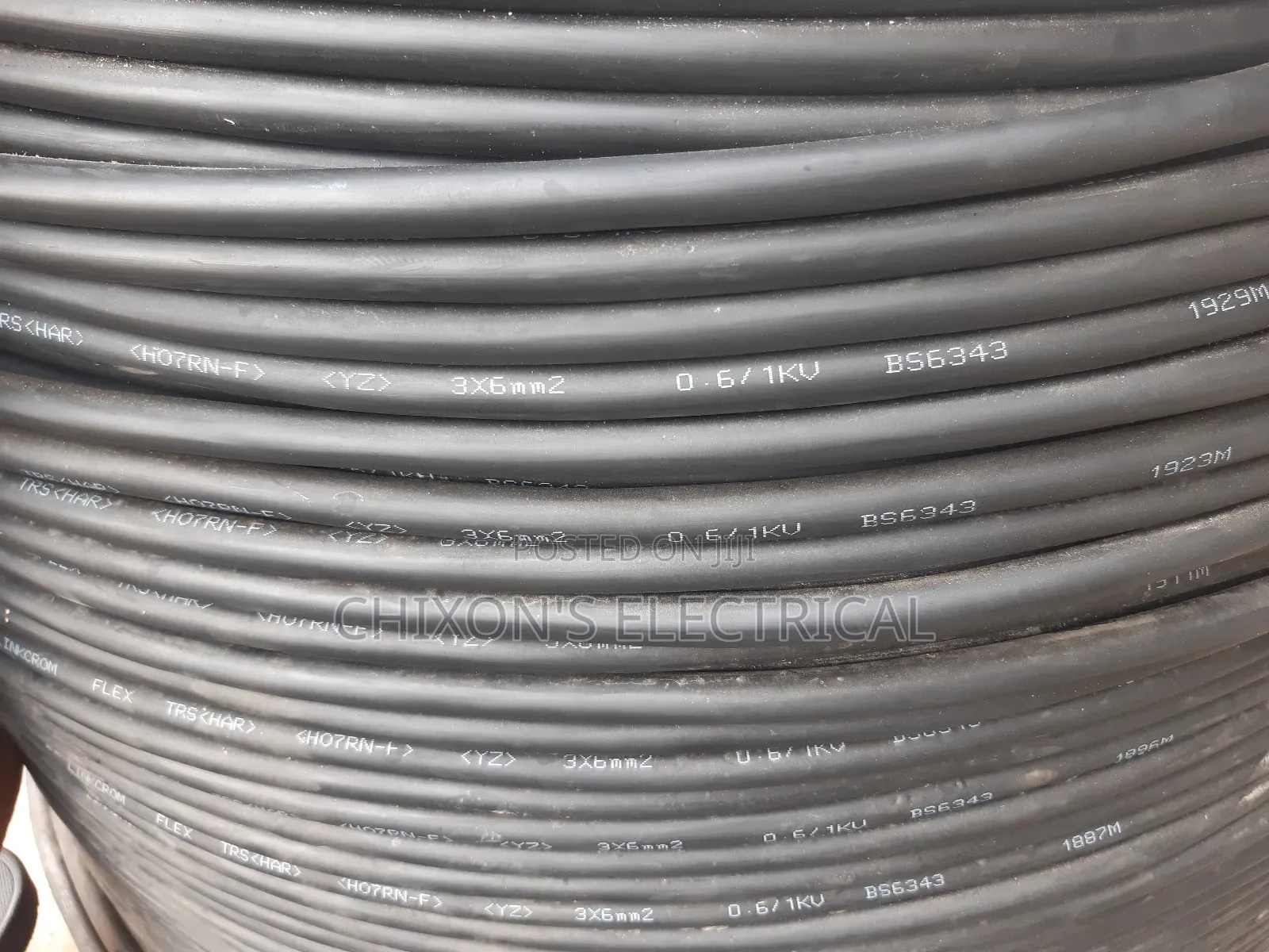 6mmx3core Flexible Cable Copper (Trs)