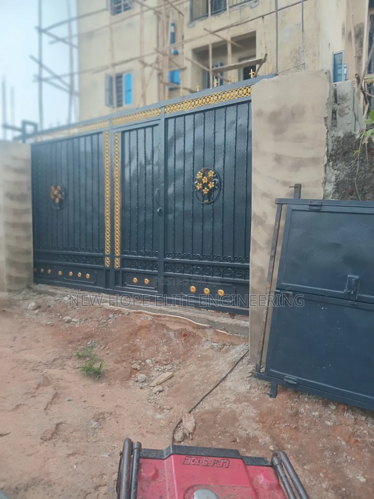 Solid Iron Gate