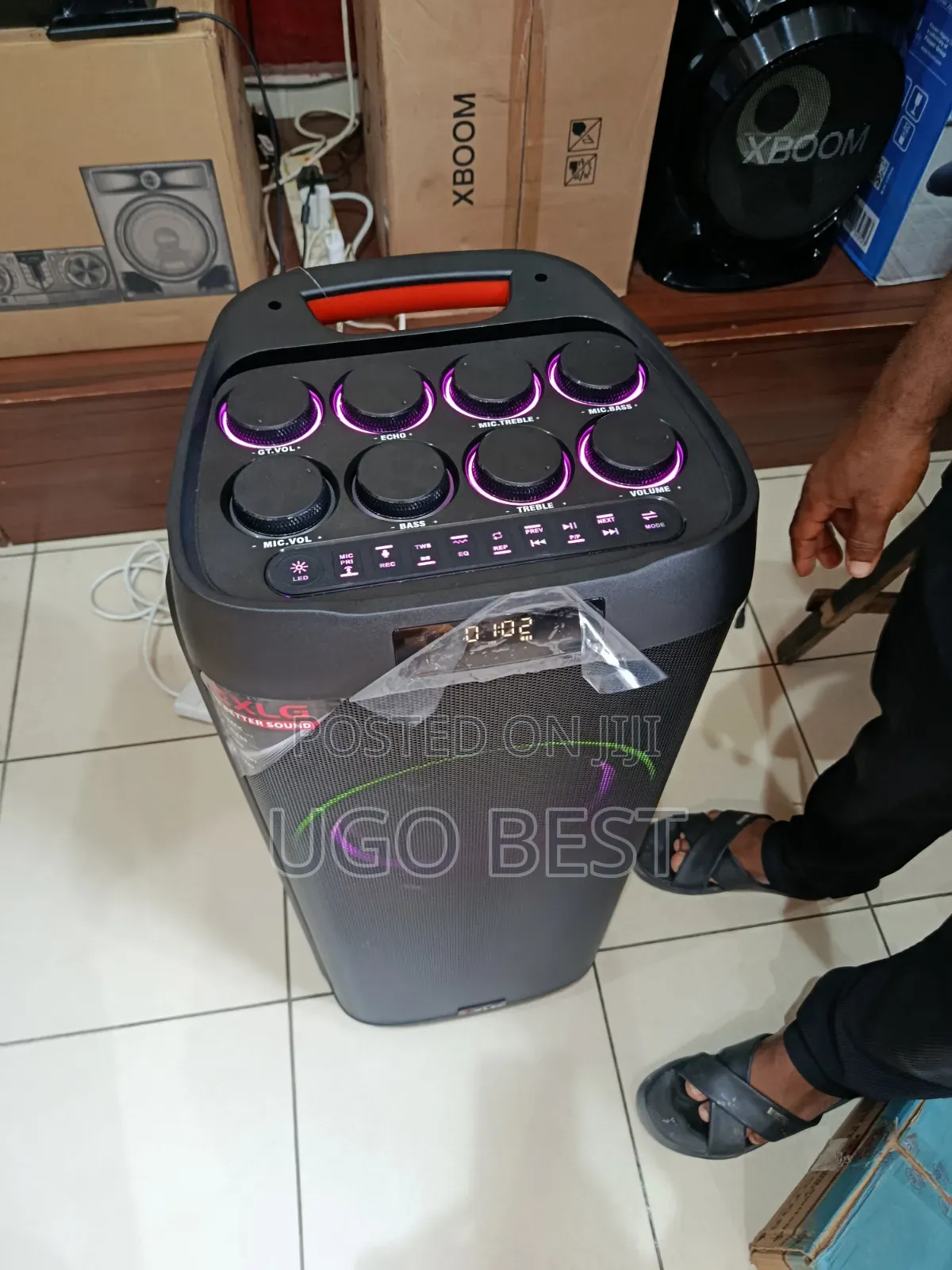 Exlg Bluetooth Music System Quality Sound Usb Broad Sound Production