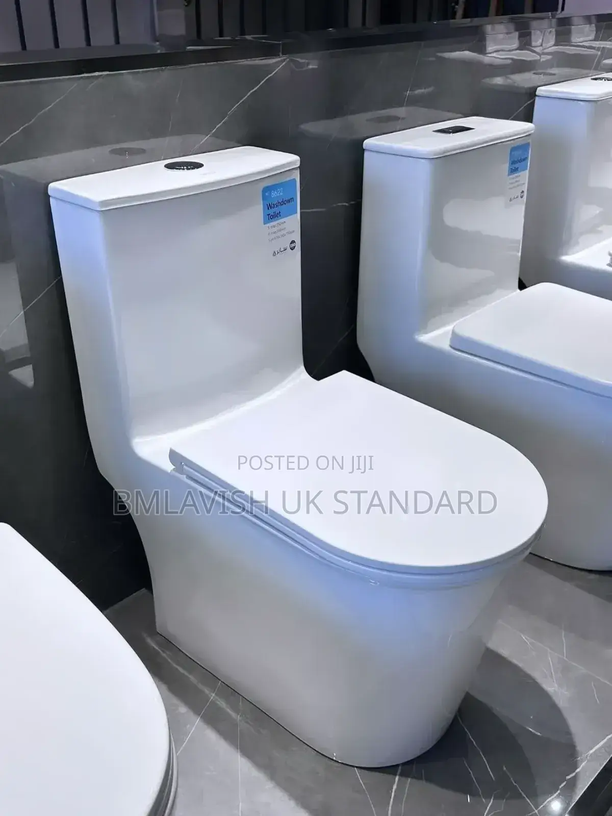 England White Water Closet Set