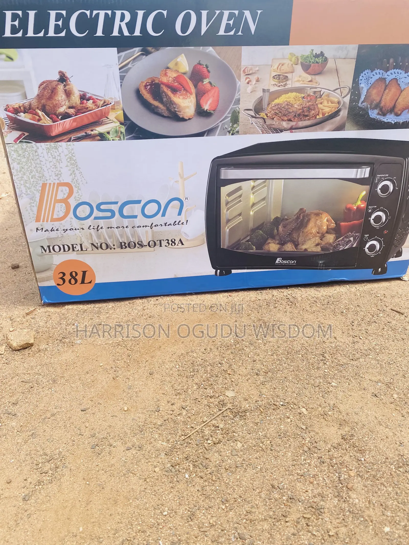 Boston Electric Oven 38l( Model Bos-0t38a) for Sale