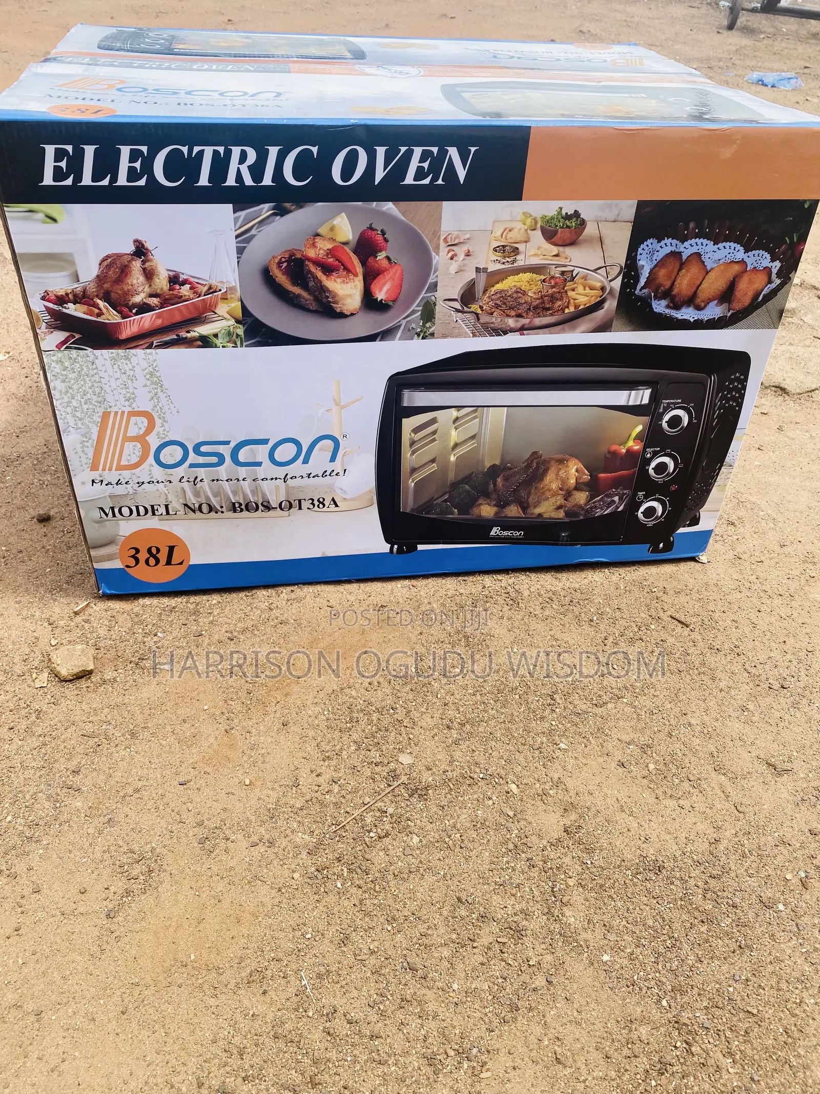 Boston Electric Oven 38l( Model Bos-0t38a) for Sale