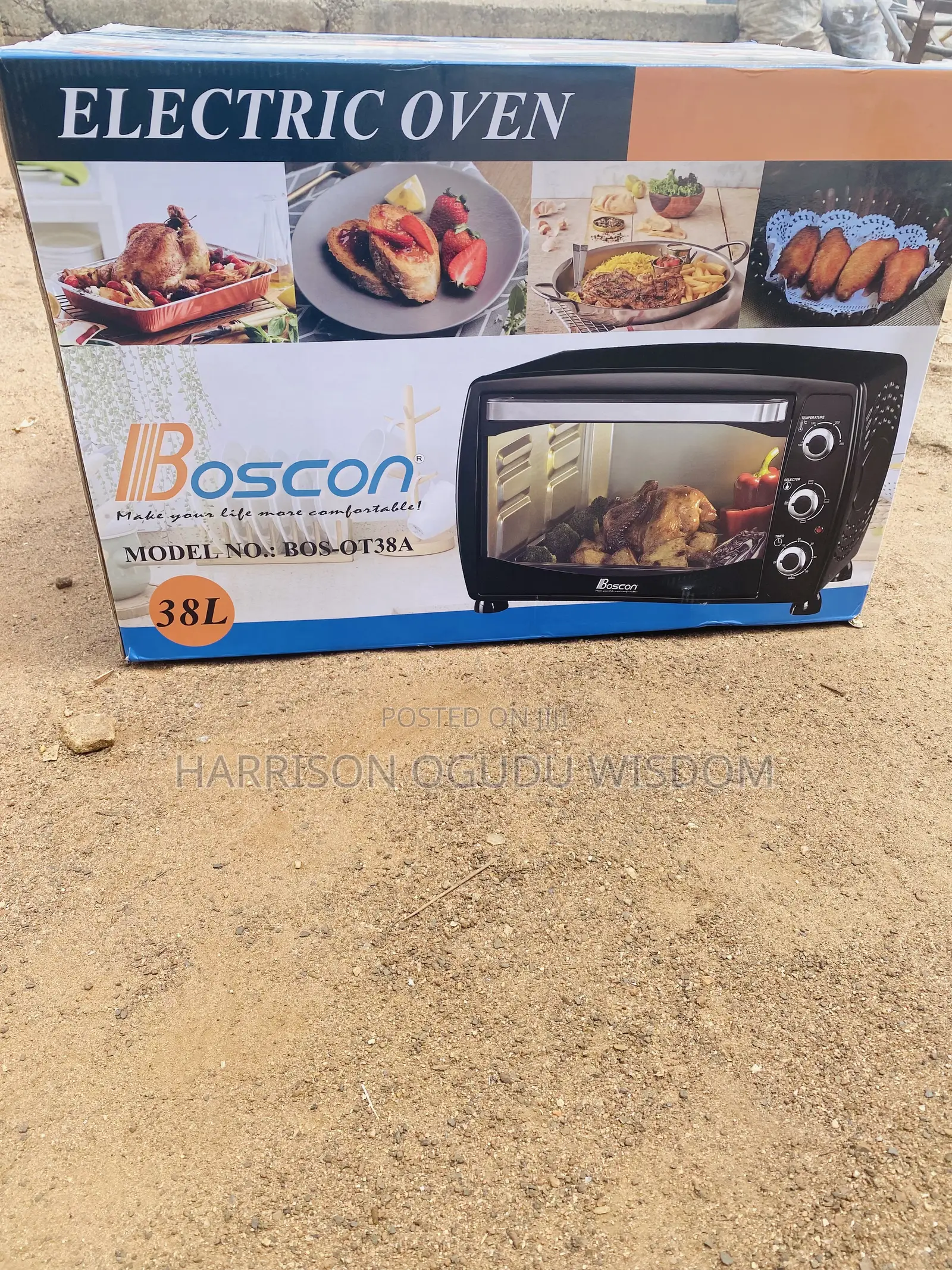 Boston Electric Oven 38l( Model Bos-0t38a) for Sale