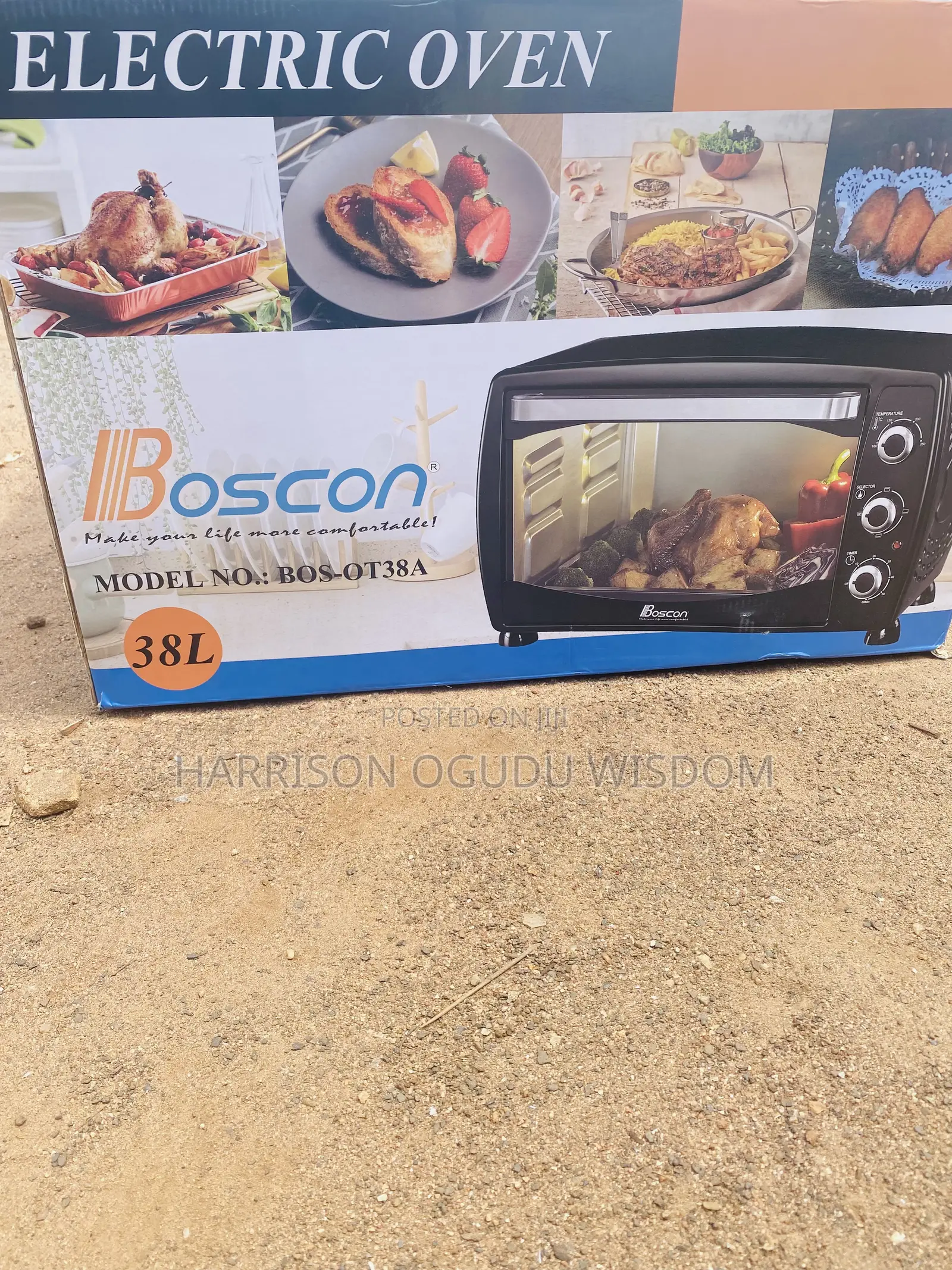 Boston Electric Oven 38l( Model Bos-0t38a) for Sale