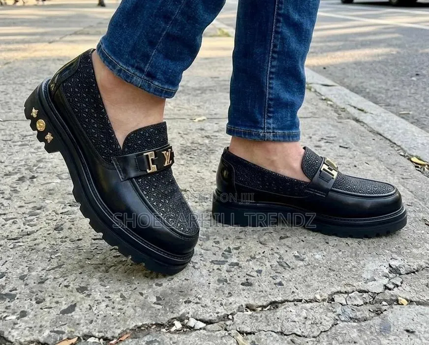 Trendy Loafers With Dazzel
