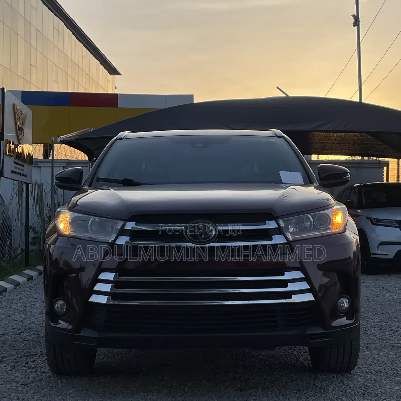 Toyota Highlander Limited 4x4 V6 (3.5L 6cyl 8A) 2017 Maroon