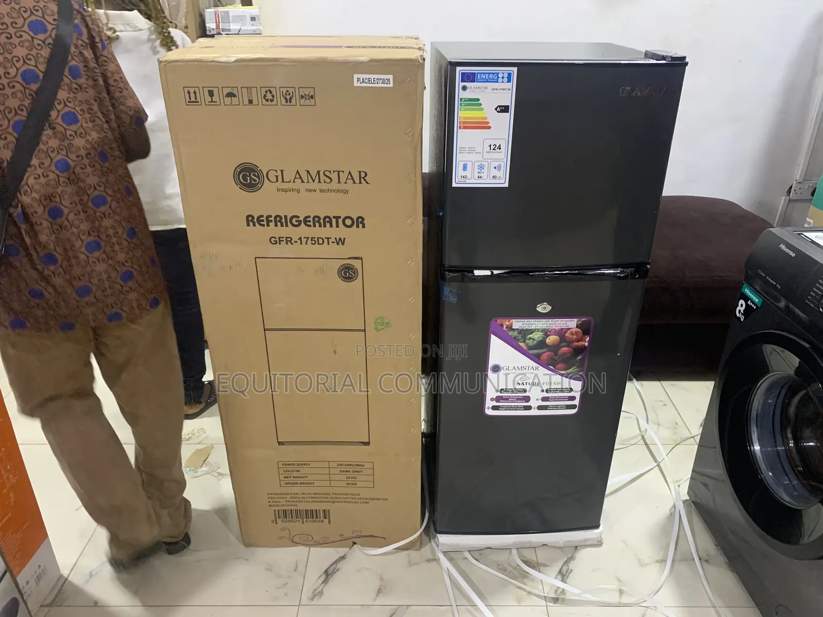 Glamstar Double Door Refrigerator – Affordable and Reliable