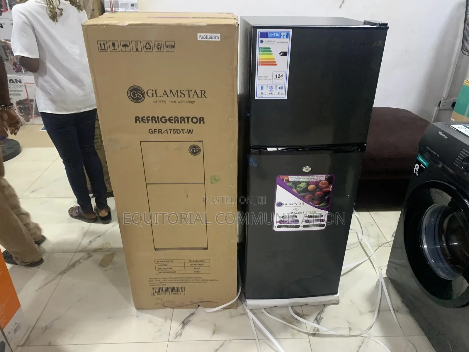 Glamstar Double Door Refrigerator – Affordable and Reliable