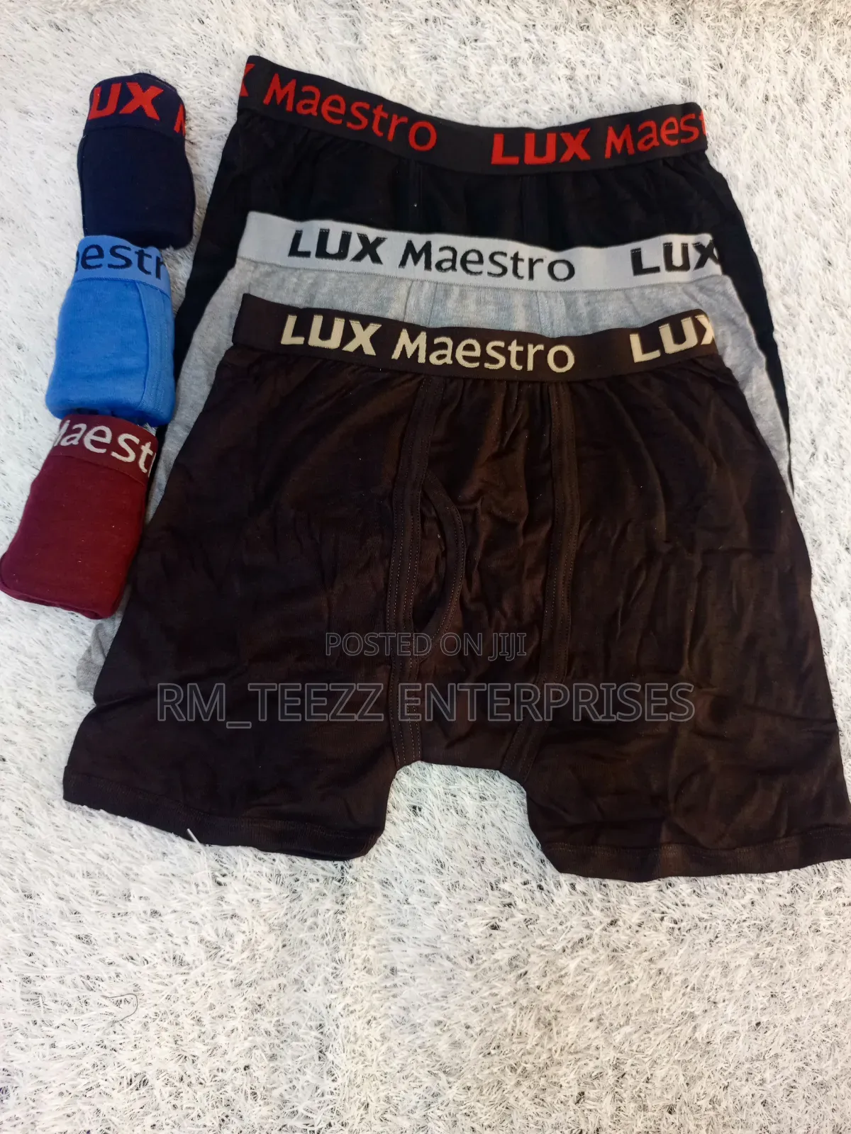 3in1 Lux Maestro Interlock Truck Cotton Underwear Brief for Men