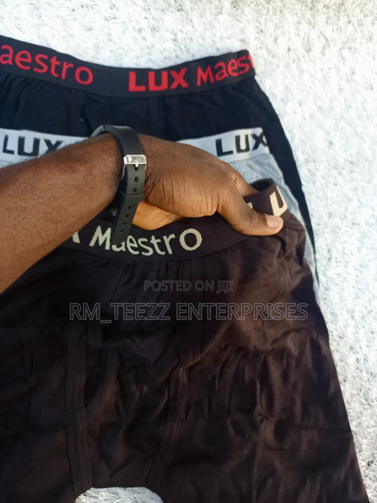 3in1 Lux Maestro Interlock Truck Cotton Underwear Brief for Men