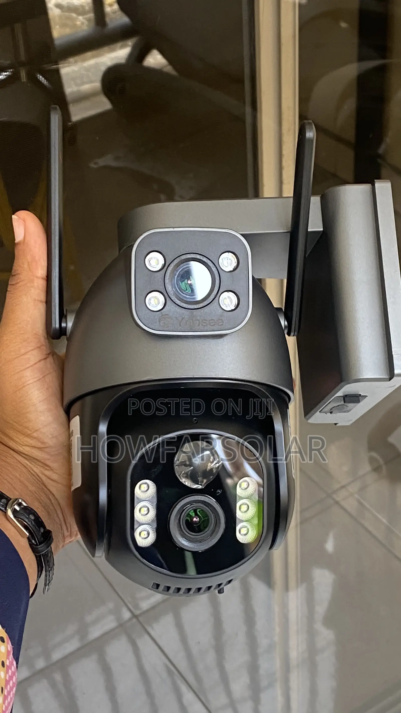 Aov Yooseee Y2502 Hd Outdoor Solar Smart Security CCTV Camera