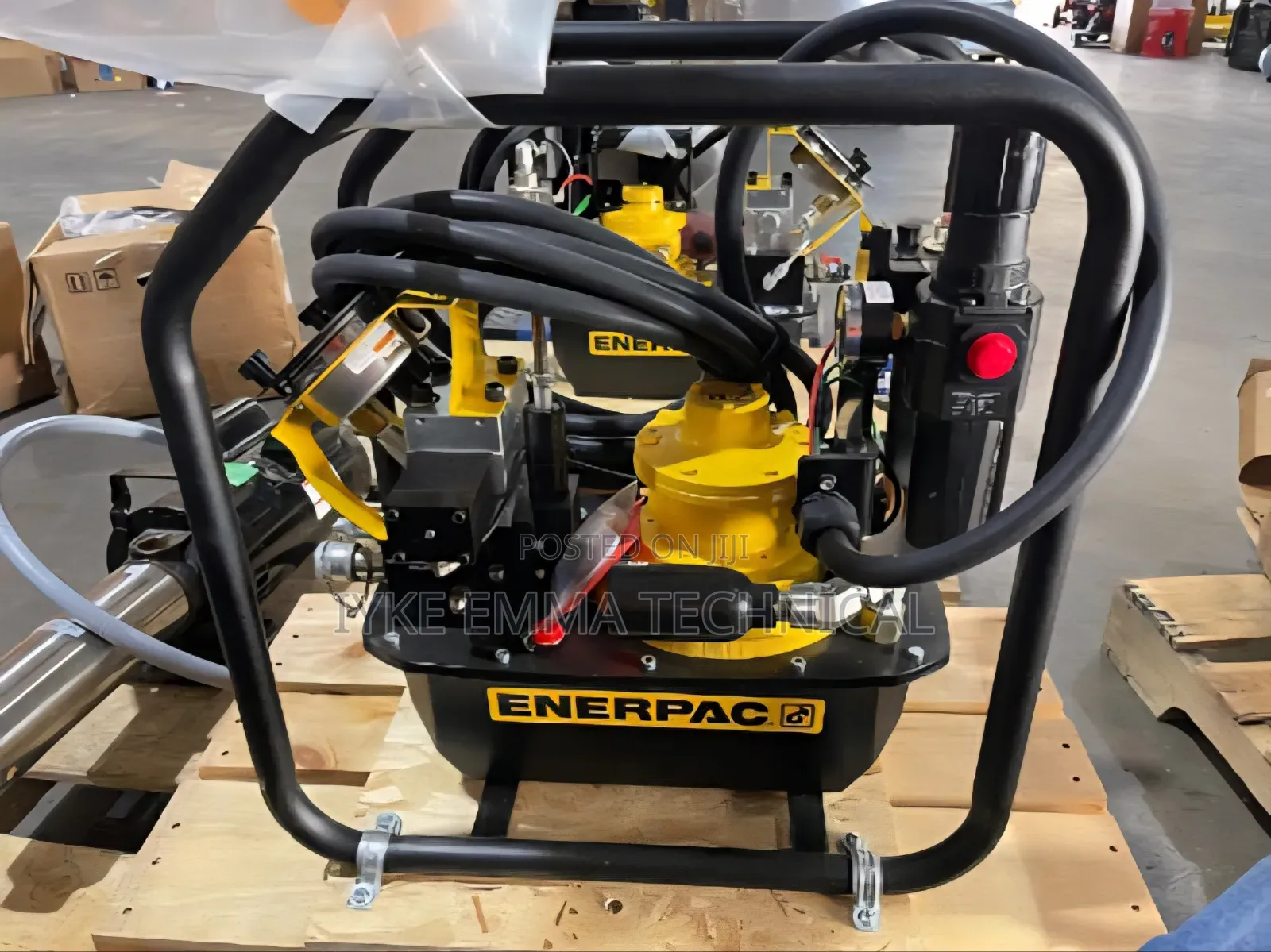 Enerpac Za4208txqr Air Powered Torque Wrench Hydraulic Pump