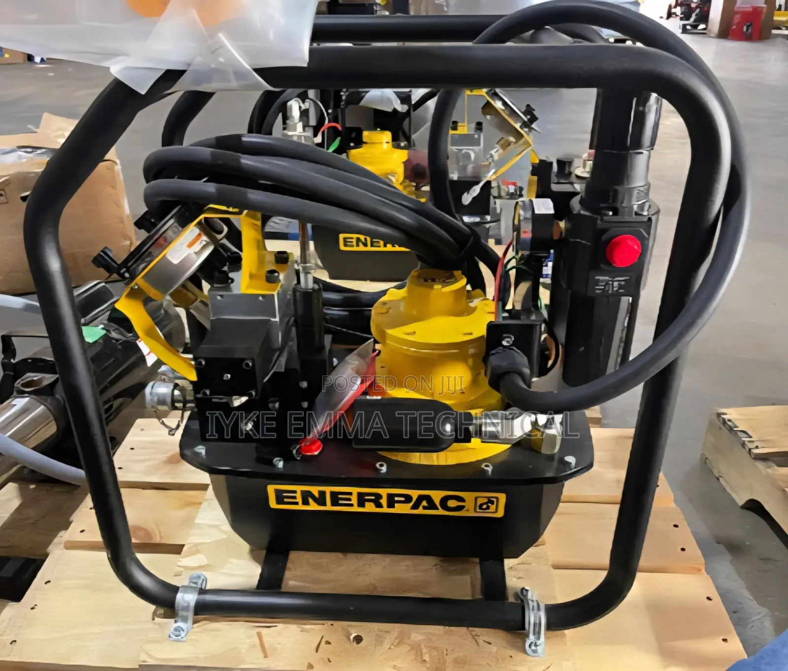 Enerpac Za4208txqr Air Powered Torque Wrench Hydraulic Pump