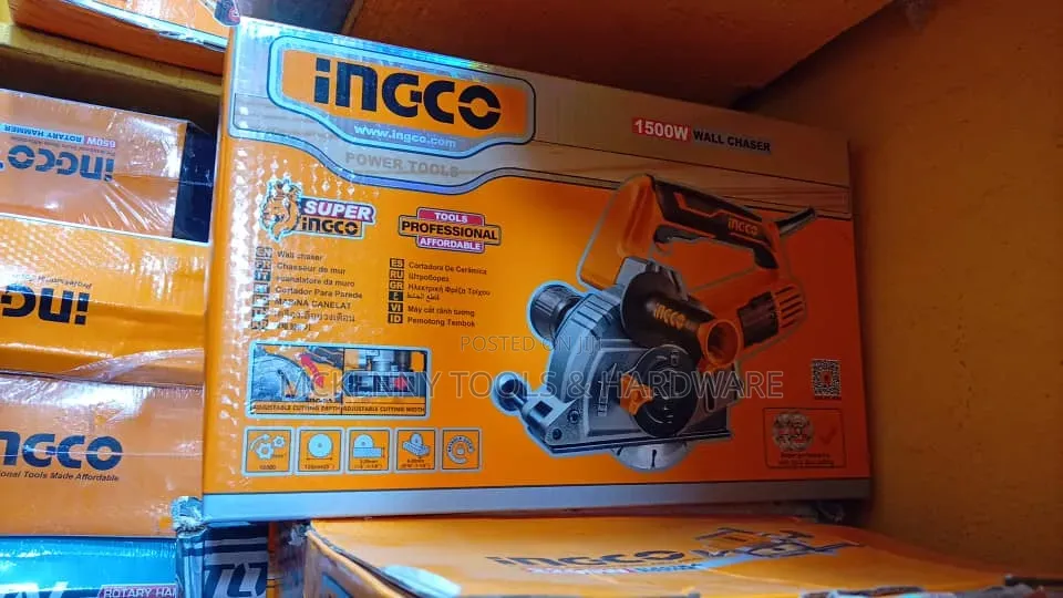 Ingco Electric Wlc15008 Wall Chaser 1500w