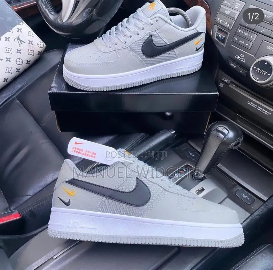 Nike Airforce1 Swoosh Sneakers — Premium Quality