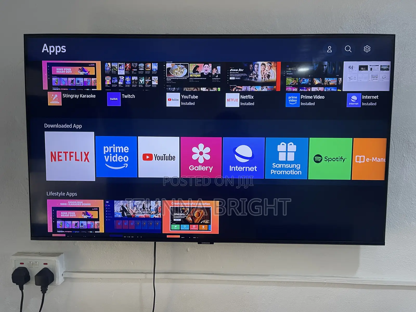 Samsung 43” Smart Uhd Tv(Uk Used)