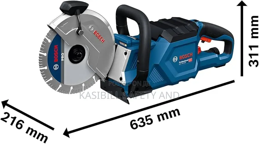 Bosch Professional GCS 18v-230 18v Brushless 9-Inch Cutoff Saw.