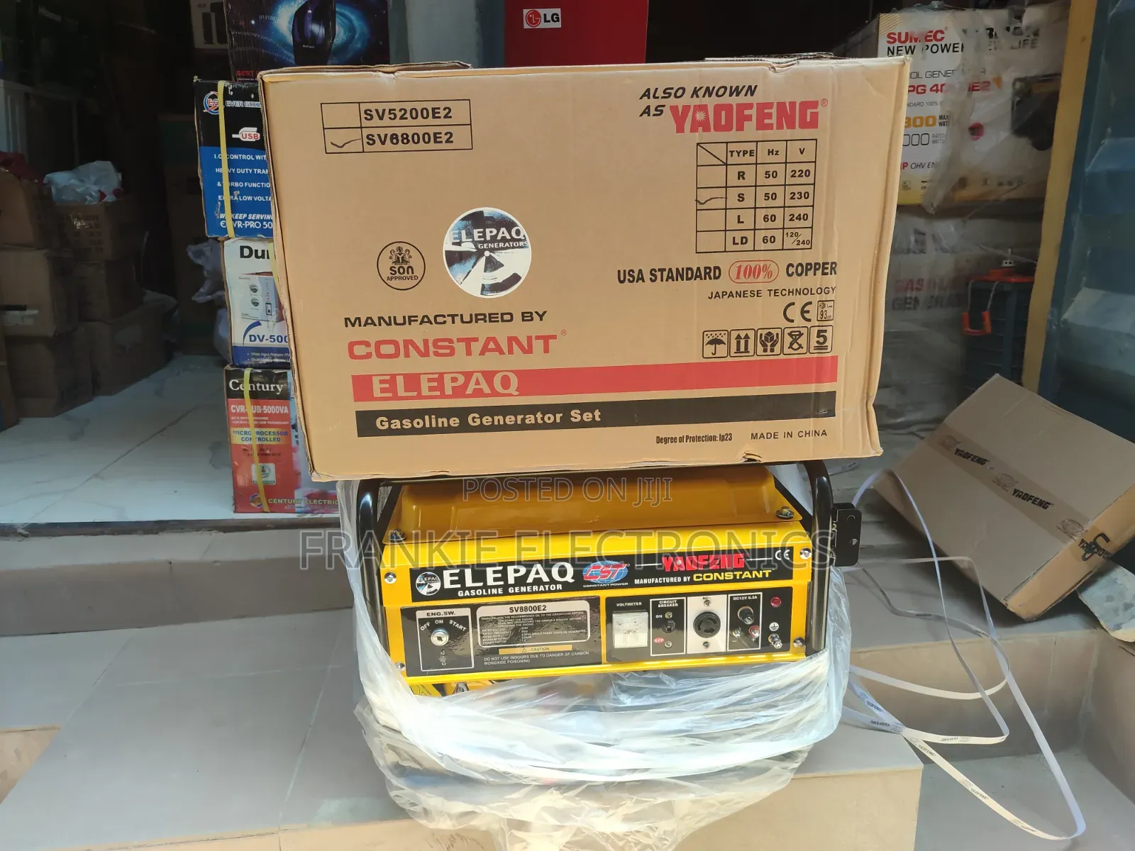 Elepaq Sv8800e2 Petrol Generator – Long Lasting Efficient