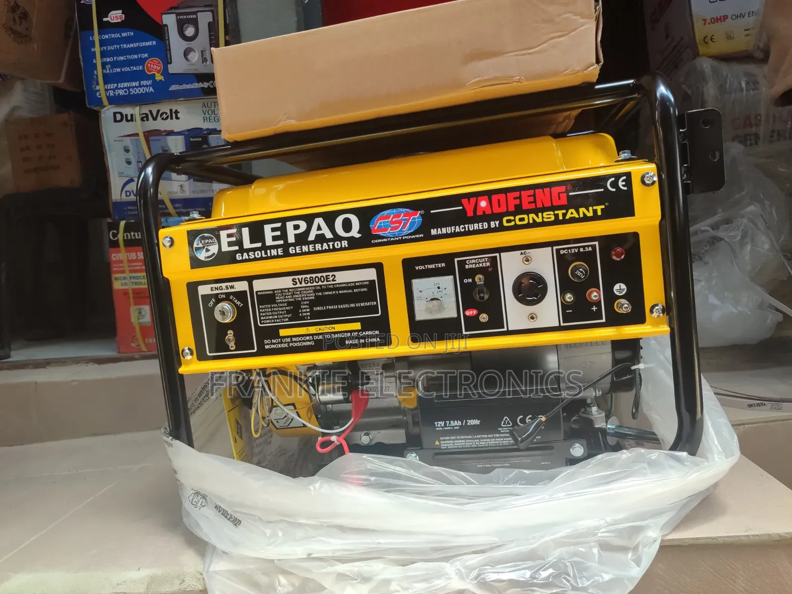 Elepaq Sv6800e2 Generator – Super Durable Fuel Efficient