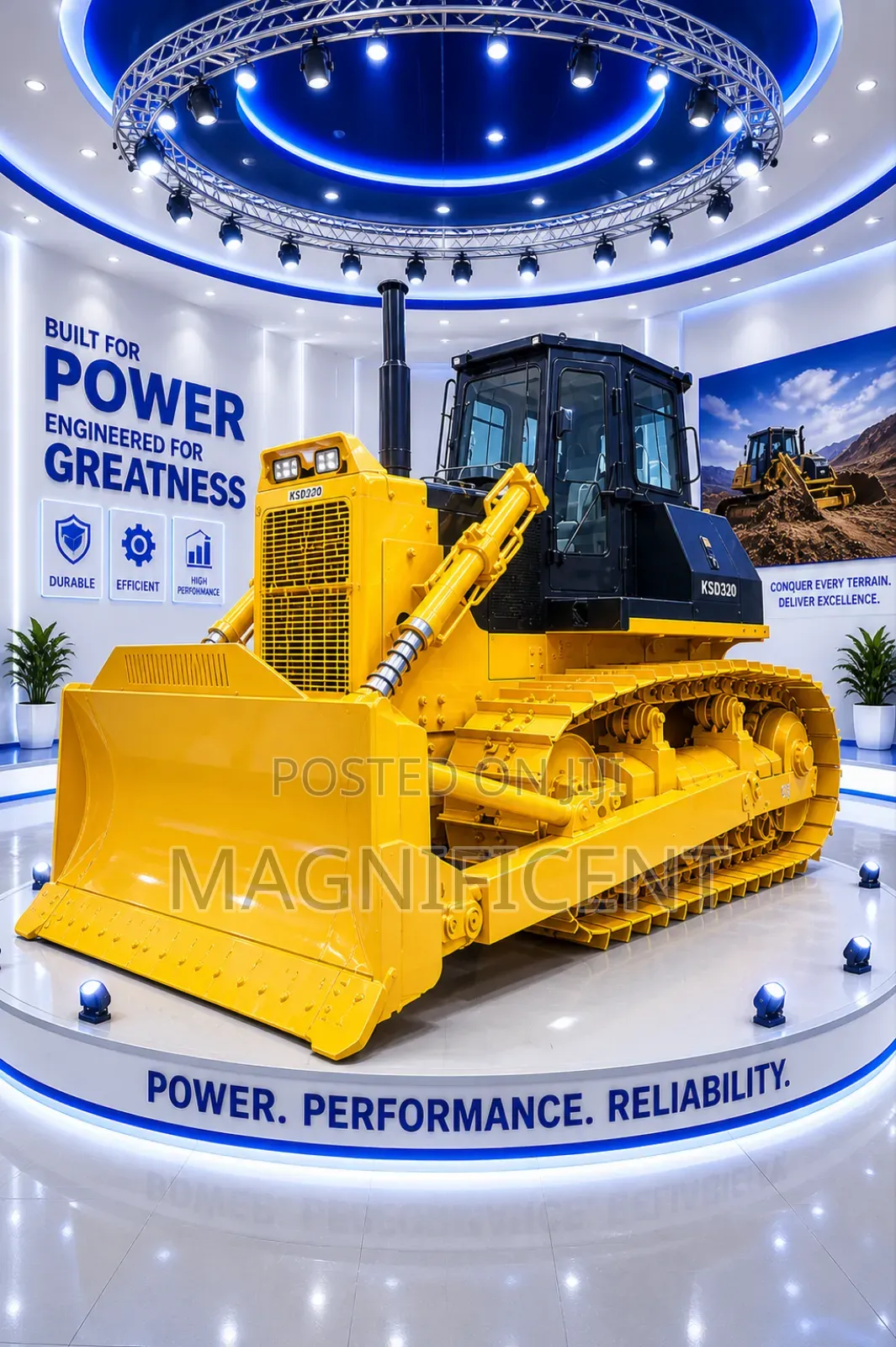 Kotai Powerful 220+3 Shankripper Bulldozer Heavy Duty Construction Mac