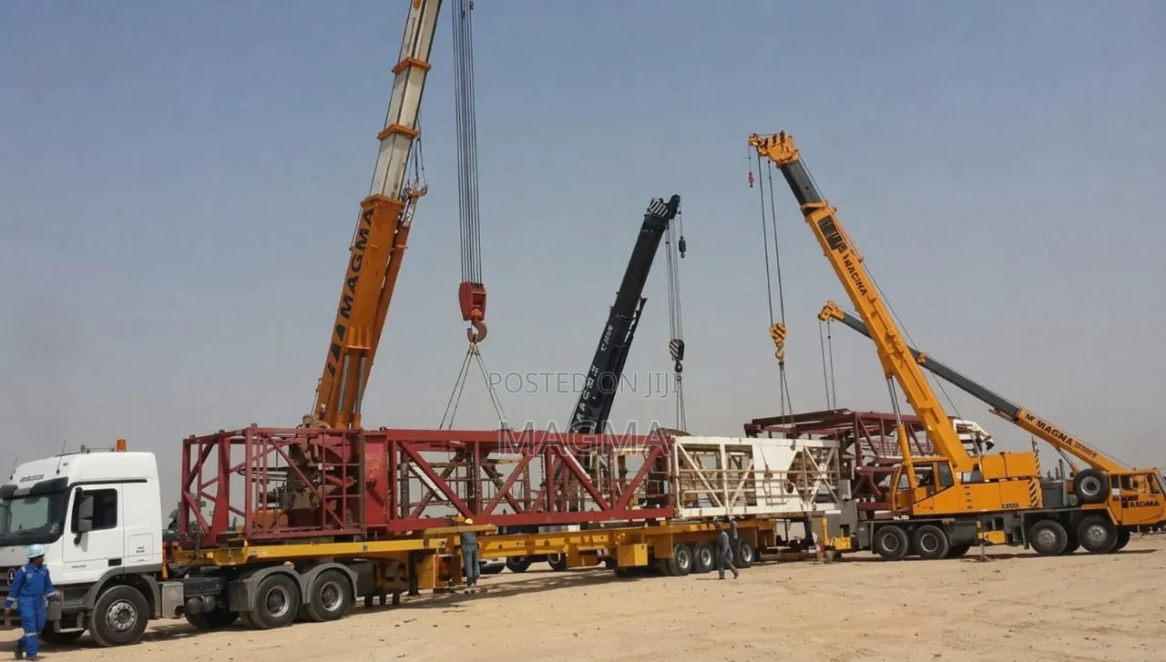 110ton Motor Crane Available for Lease / Hire - Premobbed