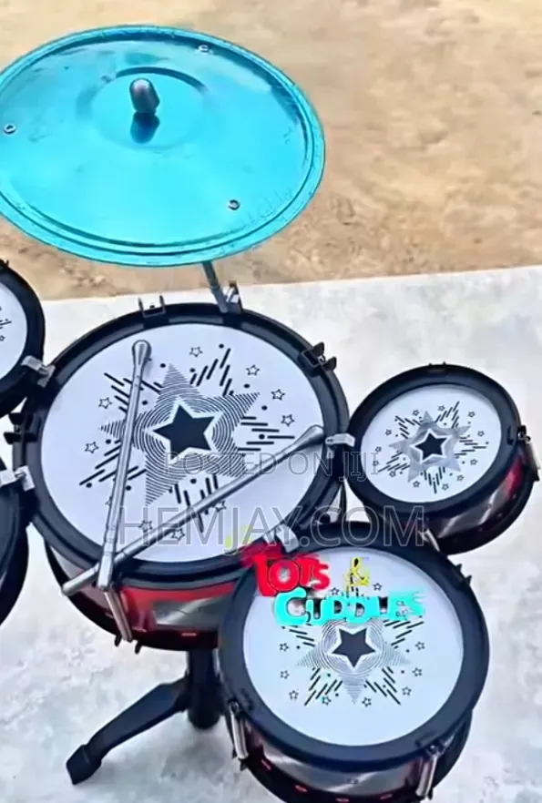 Kids Standard Mini Jazz Drum Set "Click to See More Images