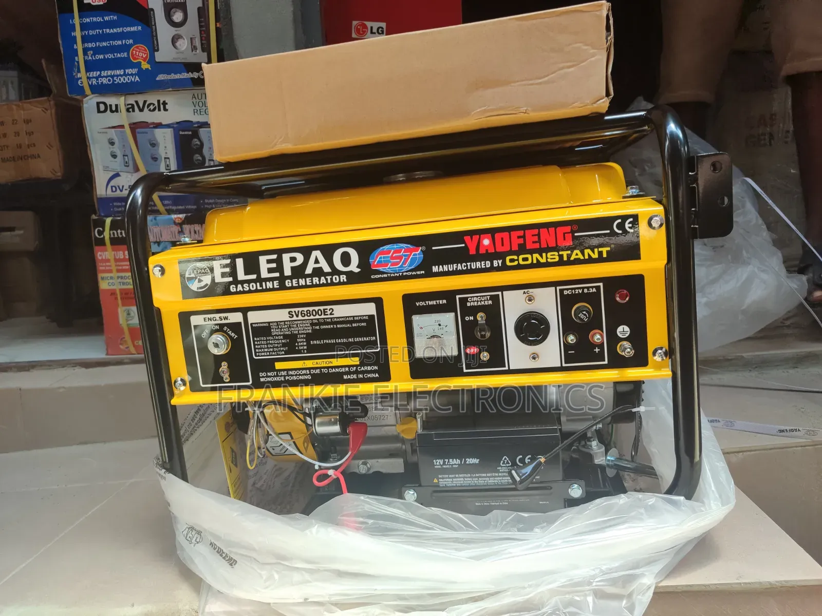 Elepaq Sv6800e2 Generator – 100% Copper