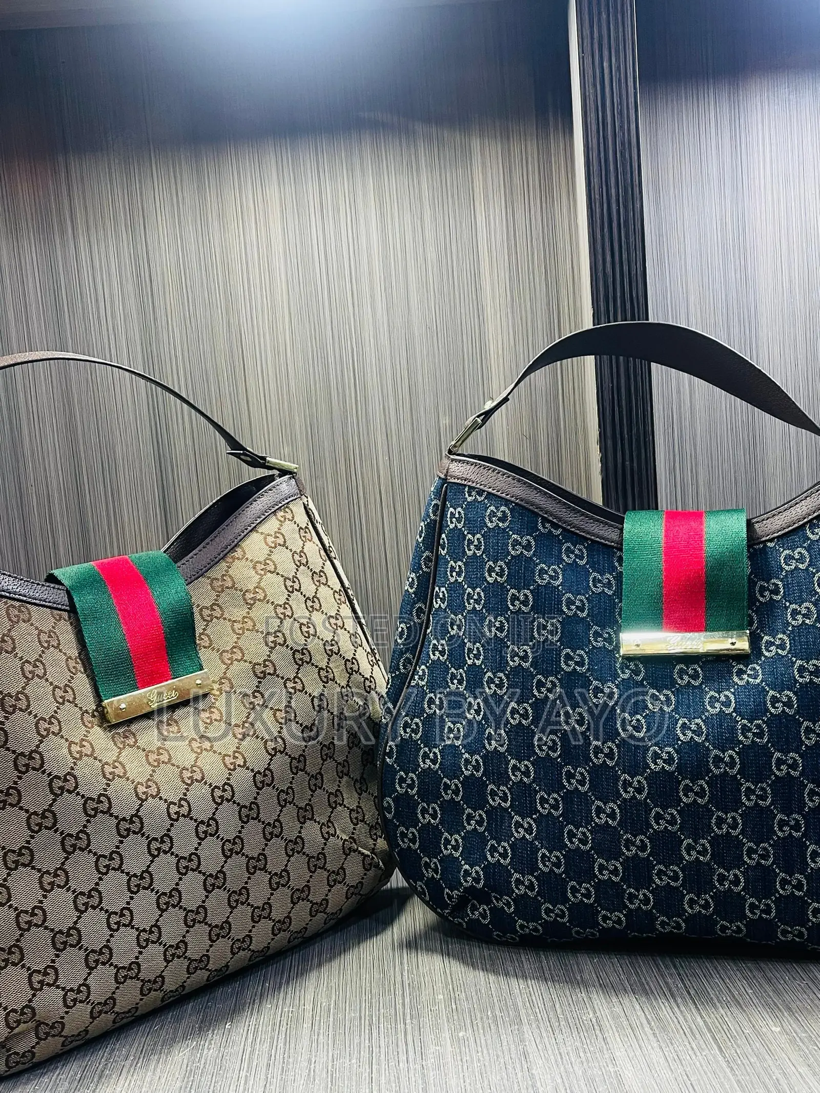 Gucci Gg Canvas Hobo Bag