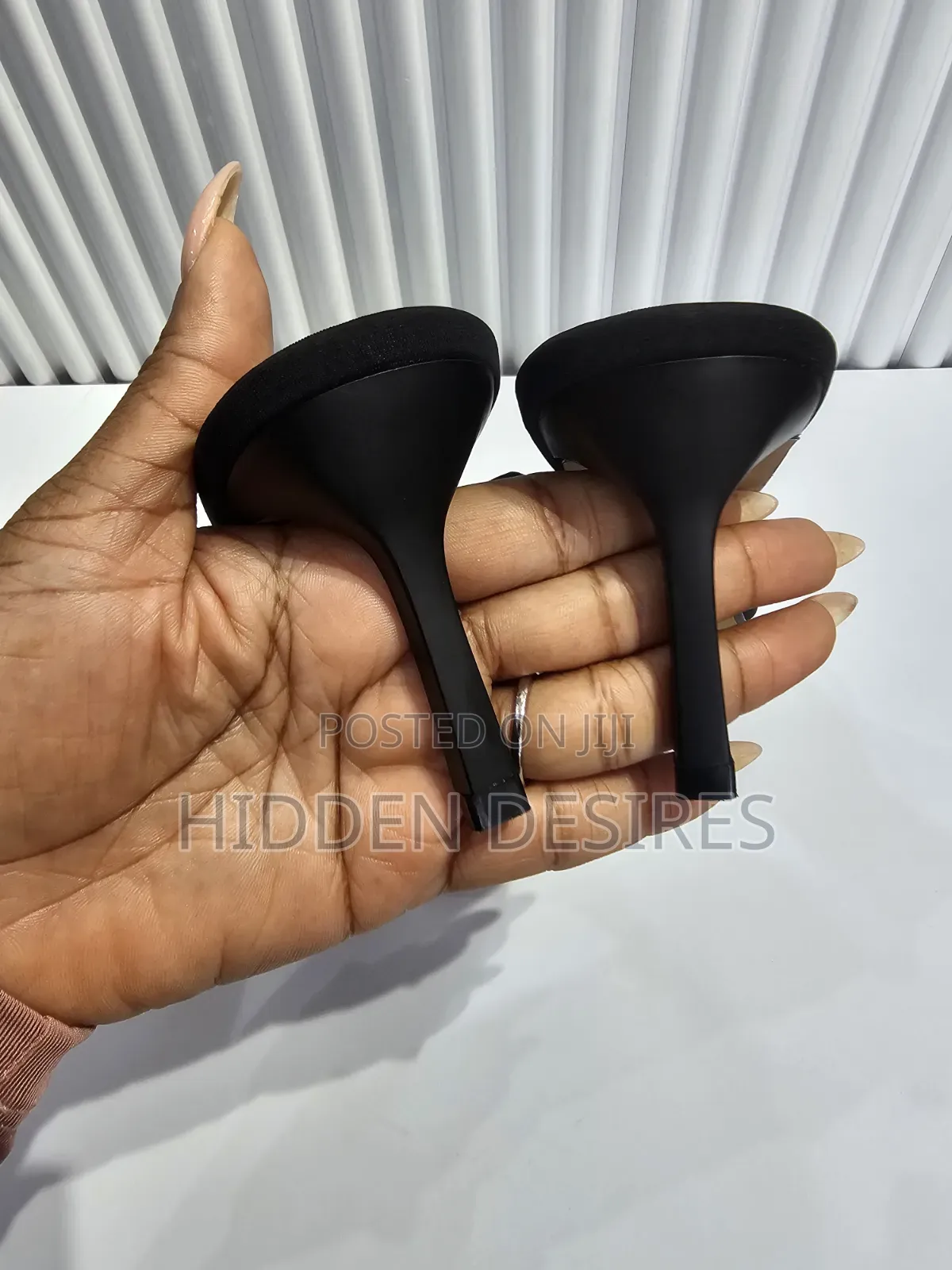 Zara Inspired Bow Mules- Black