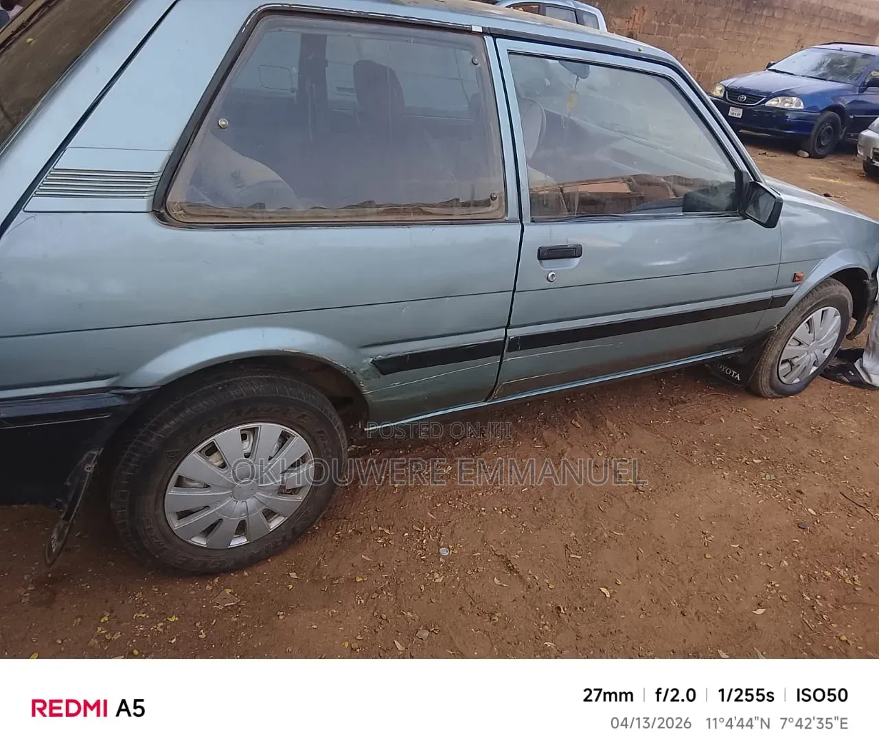 Toyota Corolla 1.3 Liftback 1992 Blue