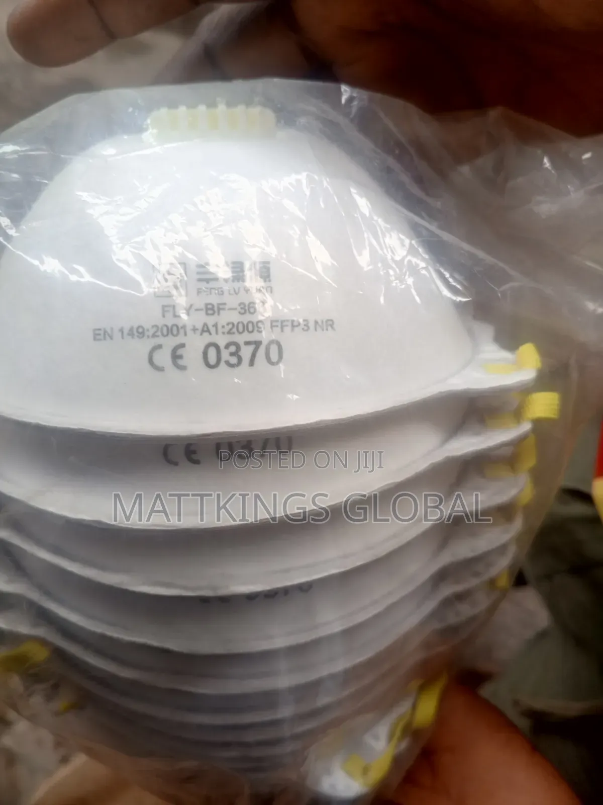 Ppe Respiratory Protection With Valve Ffp3 Nr