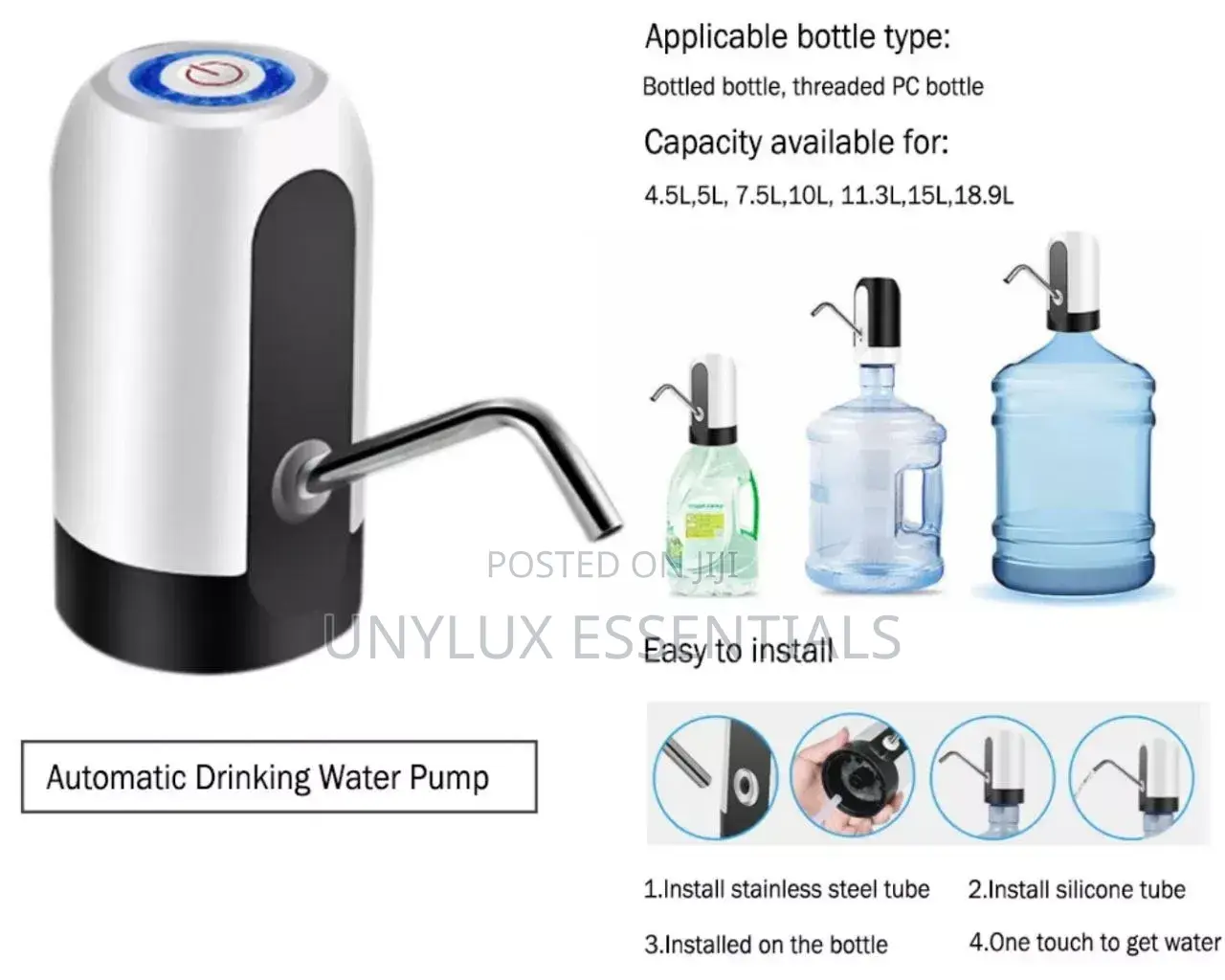 Rechargable Automatic Water Dispenser