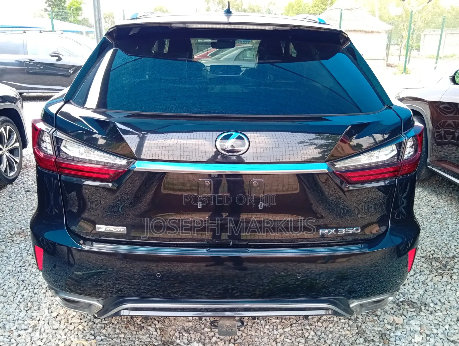 Lexus RX 350 F Sport AWD 2017 Black