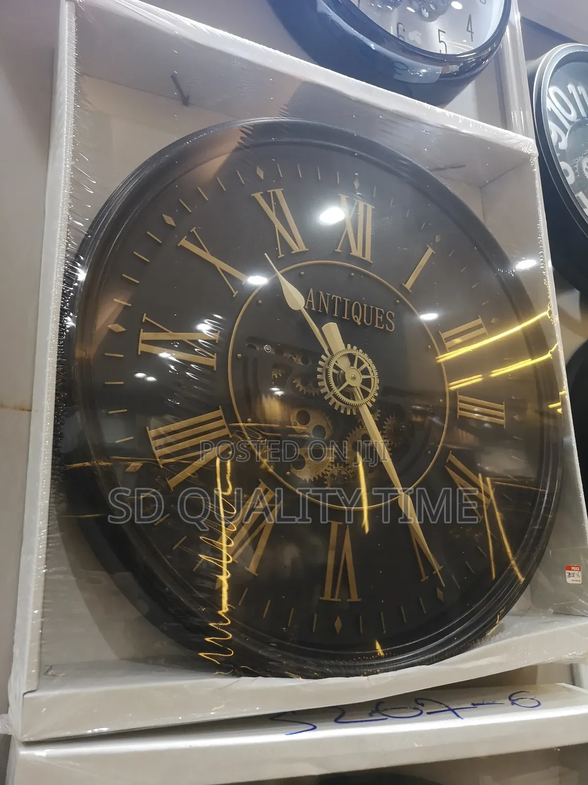 Antiques Chronograph Wall Clock (50cm)