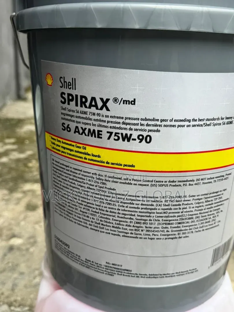 Shell Spirax S6 Axme 75w-90 20l