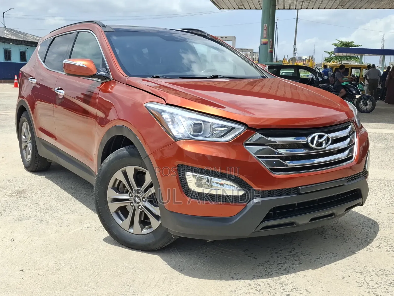 Hyundai Santa Fe Limited FWD 2016 Orange